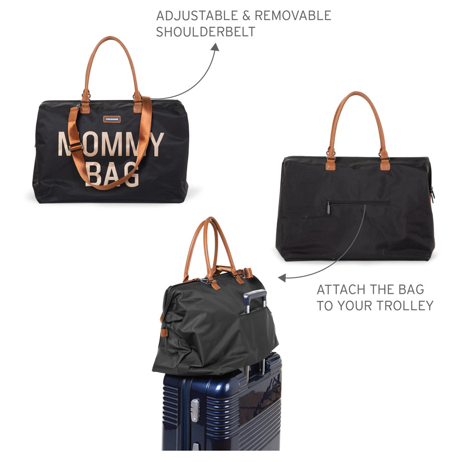 Childhome Mommy Bag Big (Black Gold)