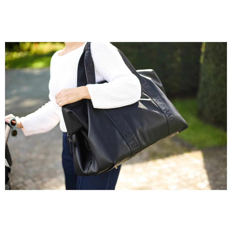 Childhome Mommy Bag Signature (Simili Black)