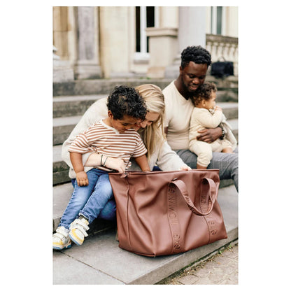 Childhome Mommy Bag Signature (Simili Dark Brown)