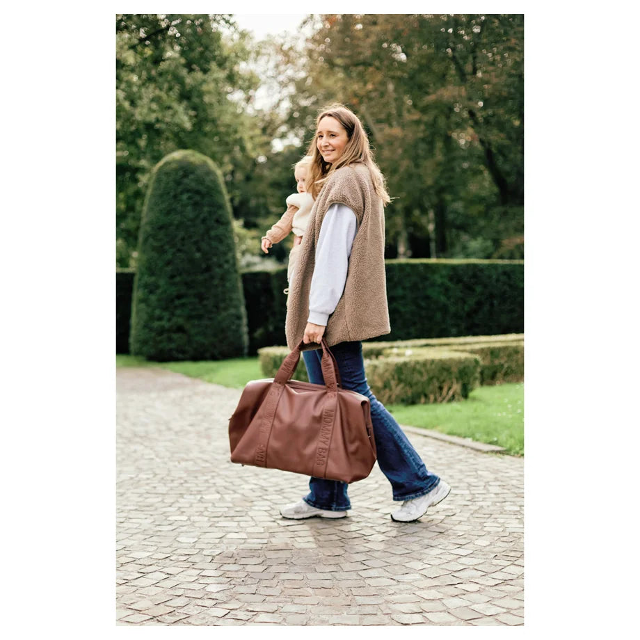 Childhome Mommy Bag Signature (Simili Dark Brown)