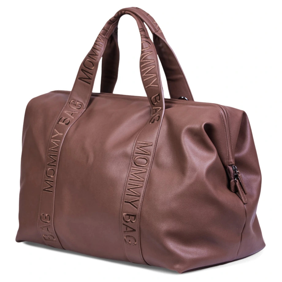 Childhome Mommy Bag Signature (Simili Dark Brown)
