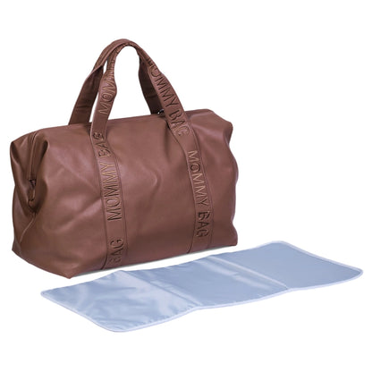 Childhome Mommy Bag Signature (Simili Dark Brown)