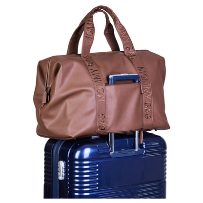 Childhome Mommy Bag Signature (Simili Dark Brown)