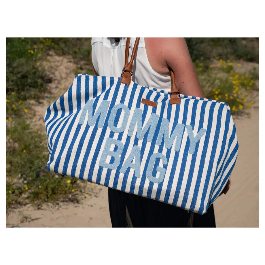 Childhome Mommy Bag Big Electric (Light Blue)