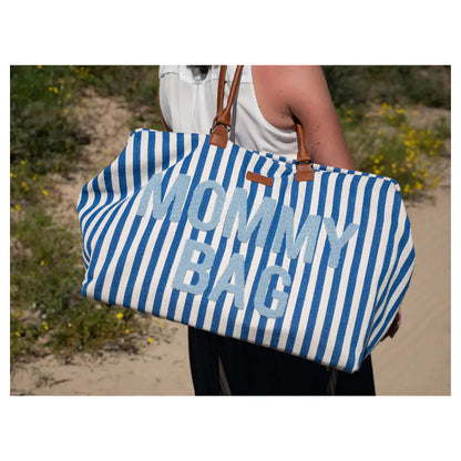 Childhome Mommy Bag Big Electric (Light Blue)