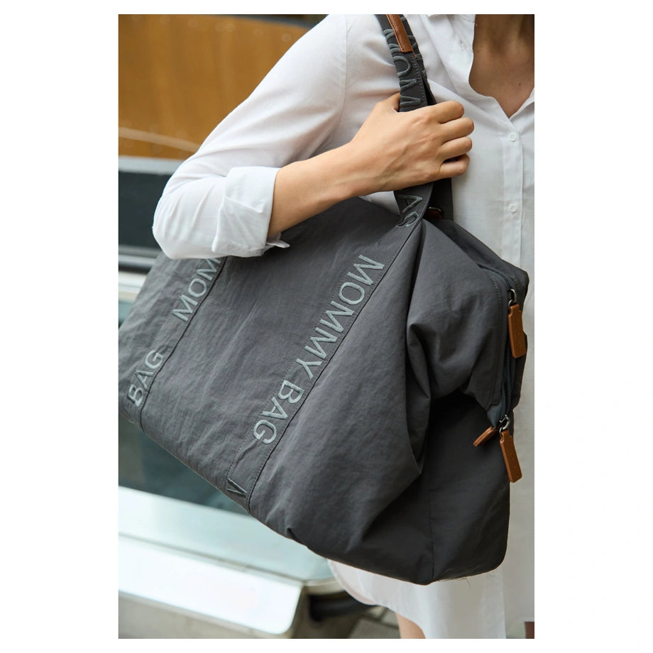 Childhome Mommy Bag Signature (Urban Dark Grey)