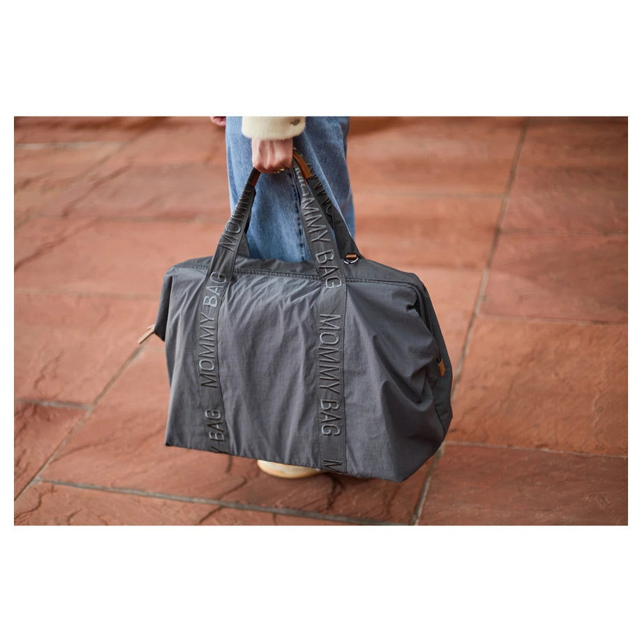 Childhome Mommy Bag Signature (Urban Dark Grey)