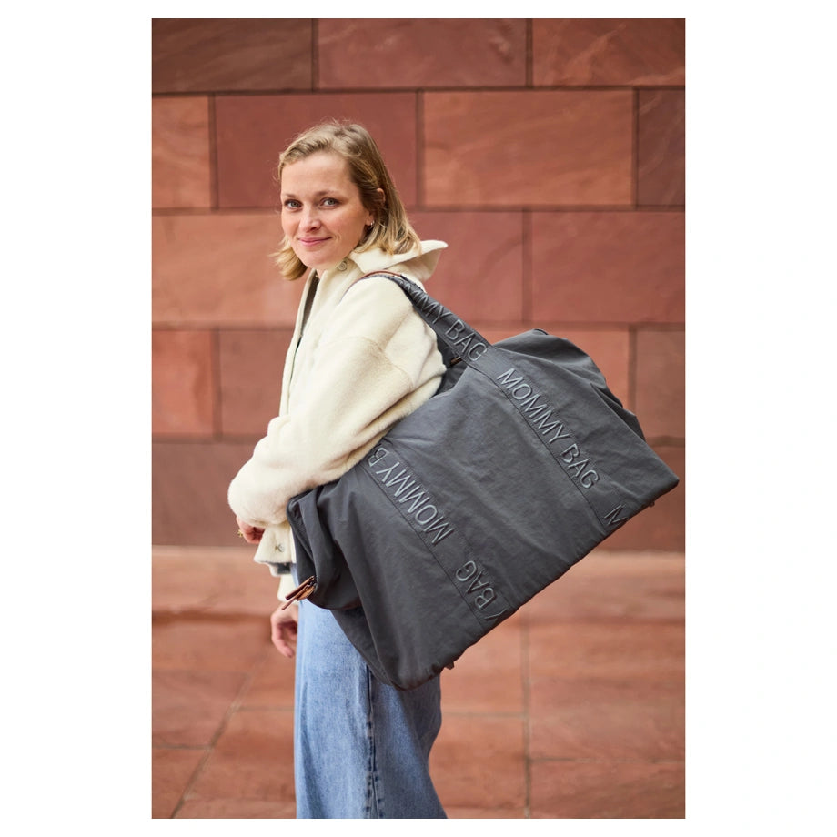 Childhome Mommy Bag Signature (Urban Dark Grey)