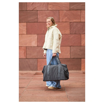 Childhome Mommy Bag Signature (Urban Dark Grey)