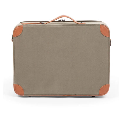 Childhome Mini Traveller Kids Suitcase (Kaki Canvas)