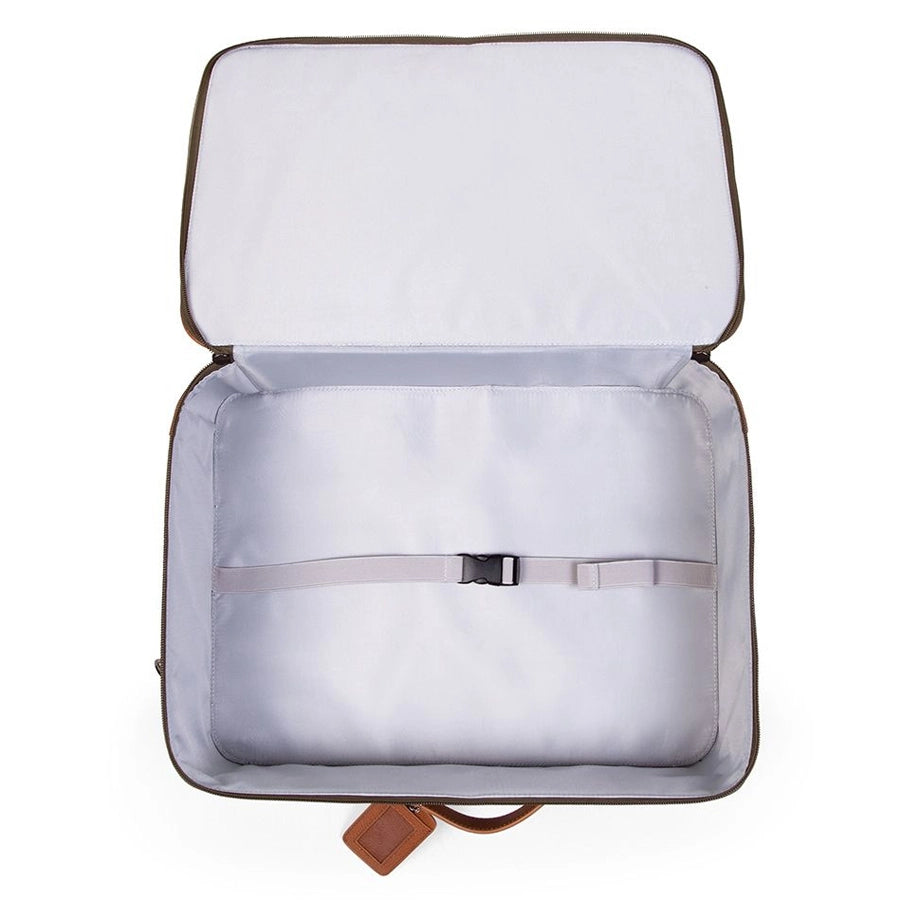 Childhome Mini Traveller Kids Suitcase (Kaki Canvas)