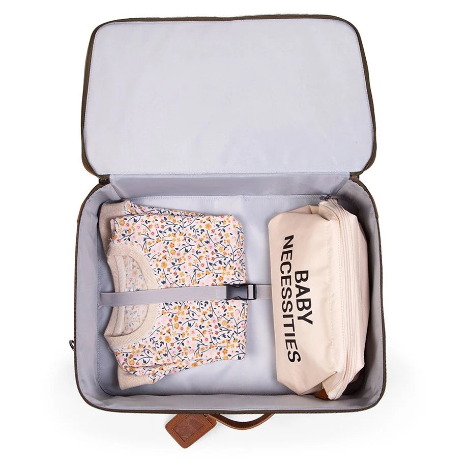 Childhome Mini Traveller Kids Suitcase (Kaki Canvas)