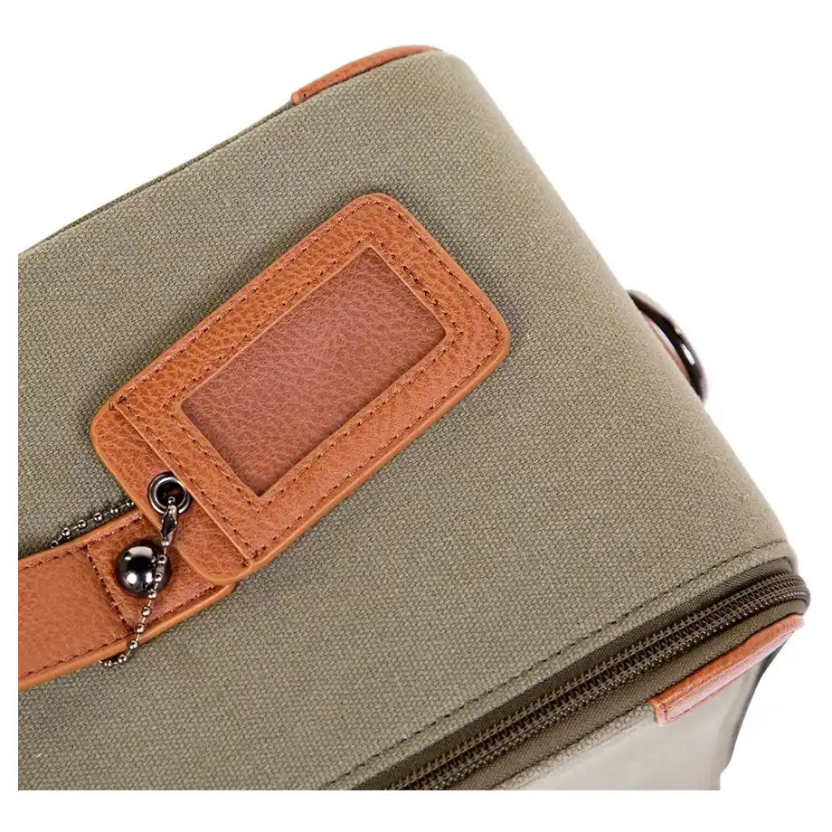 Childhome Mini Traveller Kids Suitcase (Kaki Canvas)