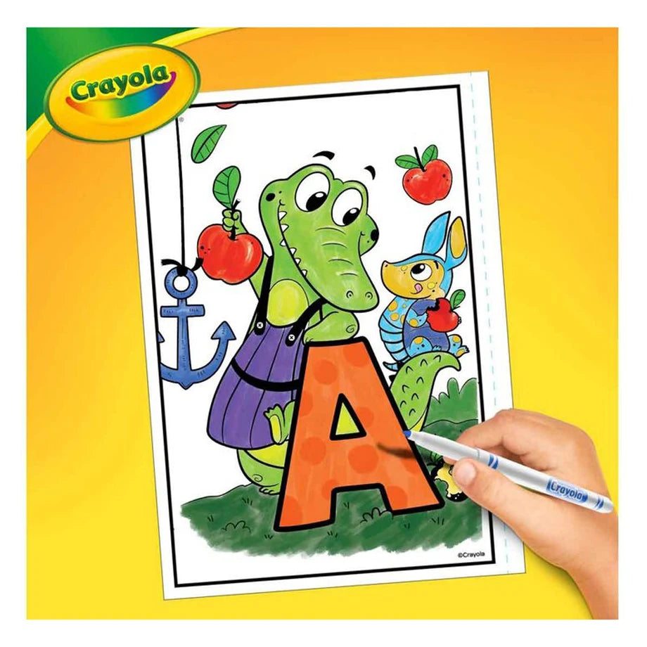 Crayola 96-Page Coloring Book (AlphaPets)