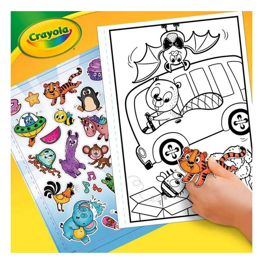Crayola 96-Page Coloring Book (AlphaPets)