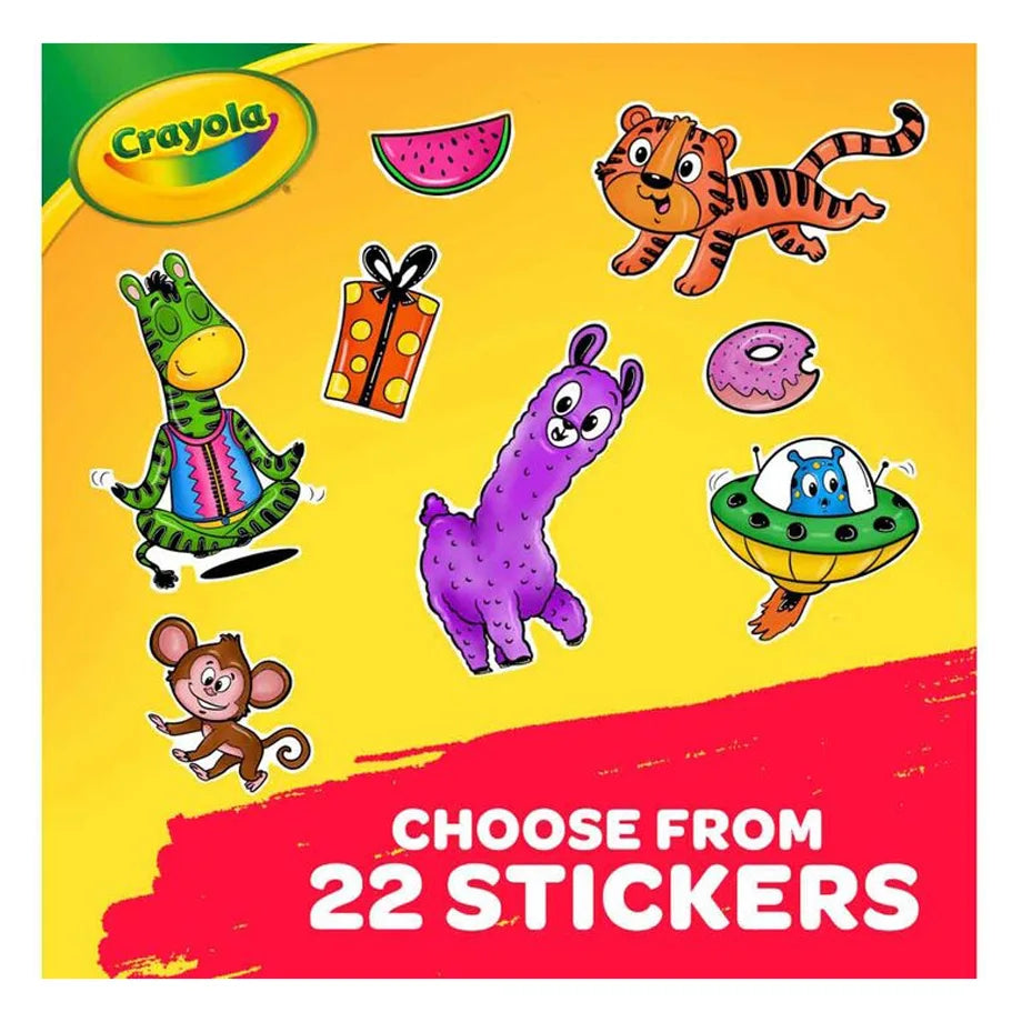Crayola 96-Page Coloring Book (AlphaPets)