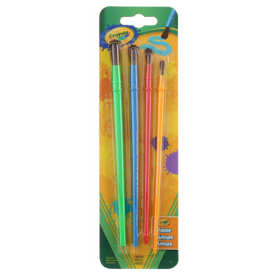 Crayola 4 Ct. Art & Craft Brush Set