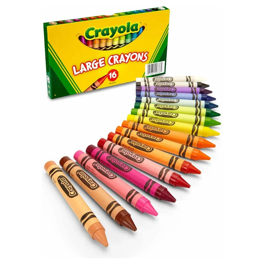 Crayola 16 Ct. Large Crayons (Lift Lid Box)