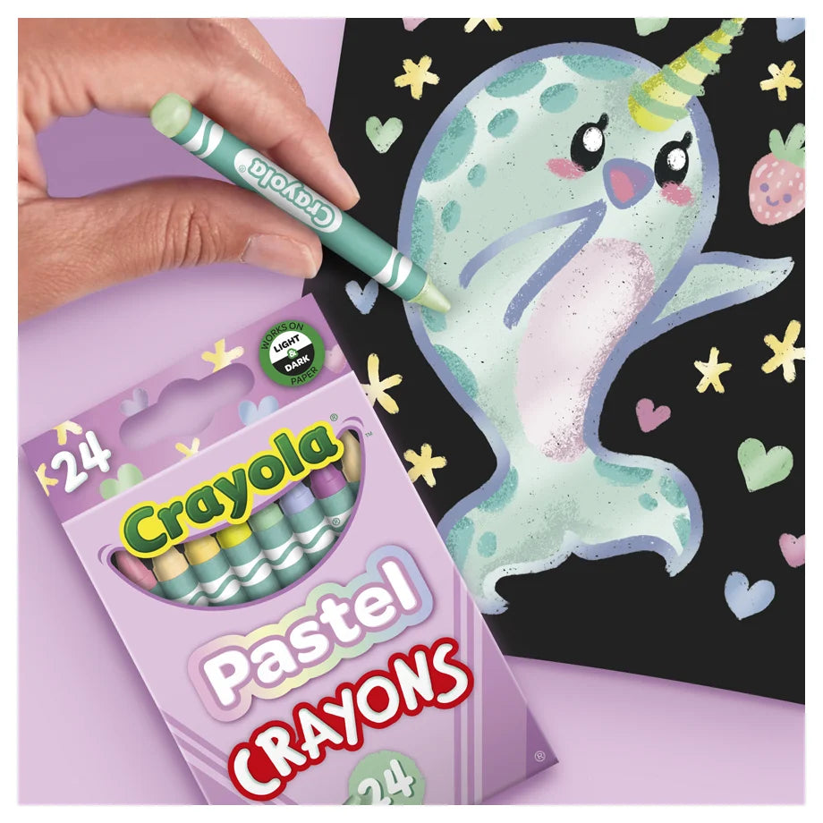 Crayola 24 Ct. Pastel Crayons