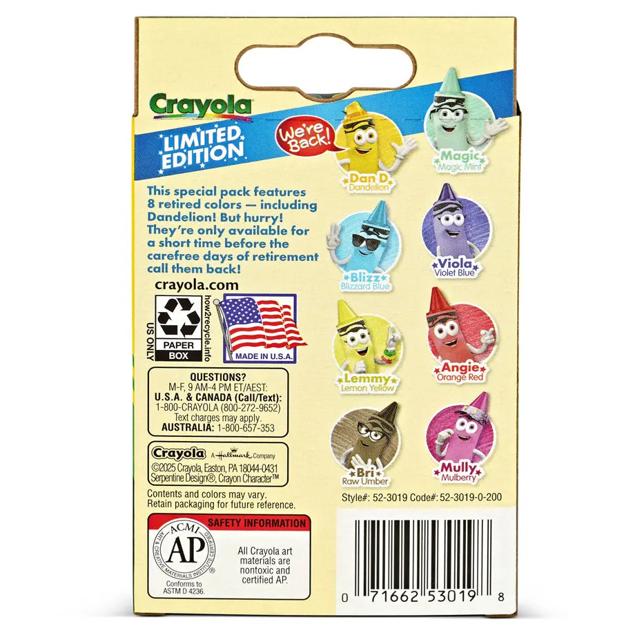 Crayola 8 Ct. Crayons (2025 Only)