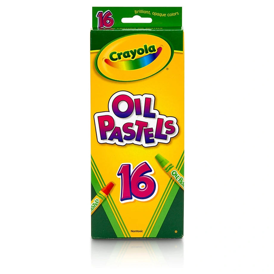 Crayola 16 Ct. Colored Oil Pastel Sticks (2-15/16" x 1/2")