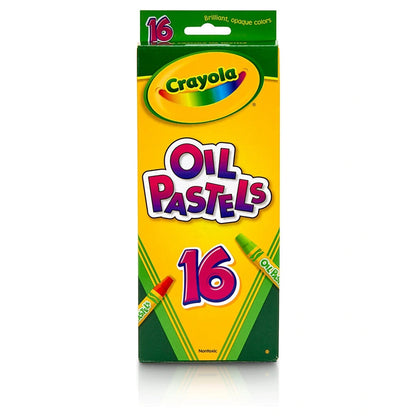 Crayola 16 Ct. Colored Oil Pastel Sticks (2-15/16" x 1/2")
