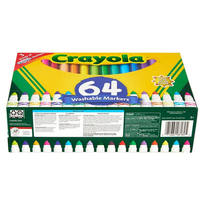 Crayola 64 Ct. Broad Line Washable Markers
