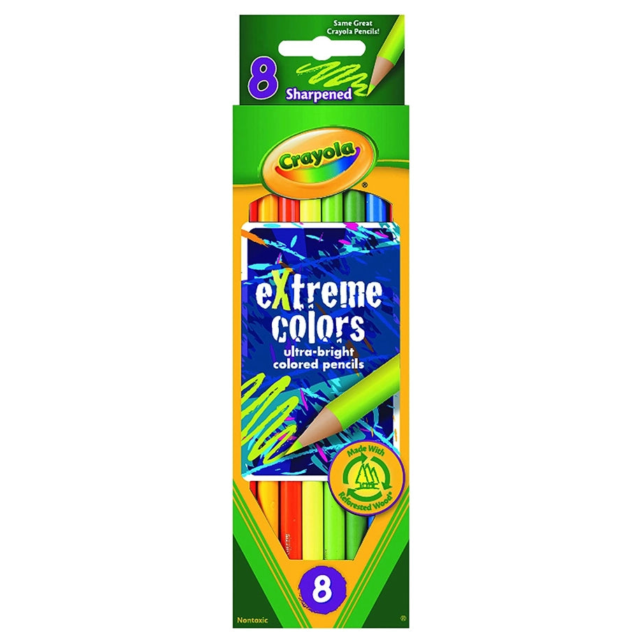 Crayola 8 Ct. Extremes Colored Pencils