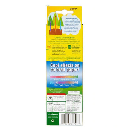 Crayola 8 Ct. Metallic Colored Pencils