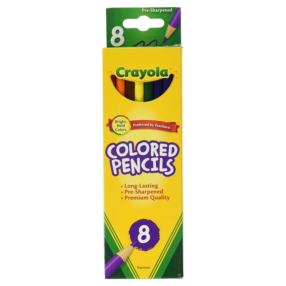 Crayola 8 Ct. Colored Pencils (Long)