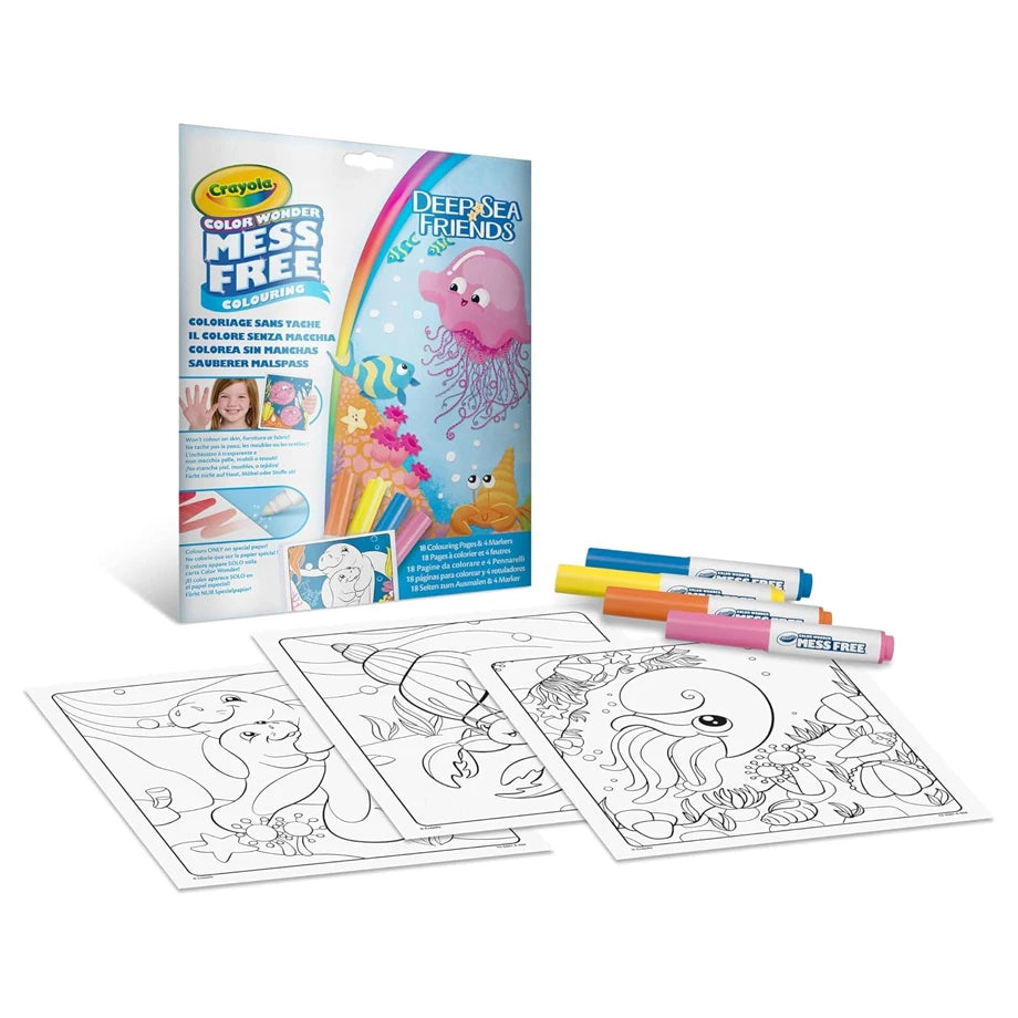 Crayola Color Wonder Coloring Set (Sea Friends)