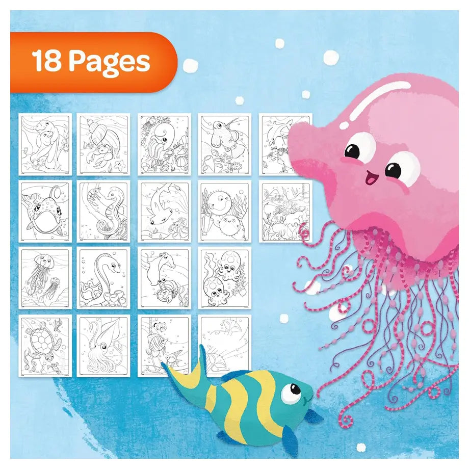 Crayola Color Wonder Coloring Set (Sea Friends)