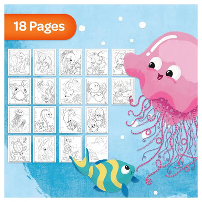 Crayola Color Wonder Coloring Set (Sea Friends)