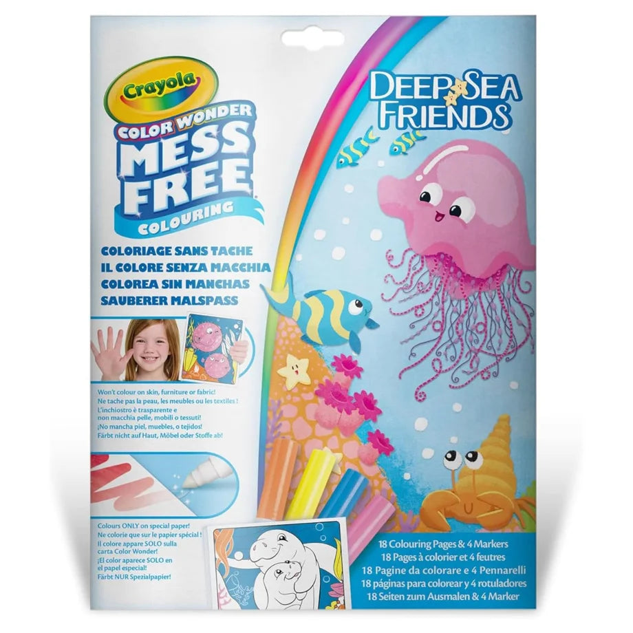 Crayola Color Wonder Coloring Set (Sea Friends)
