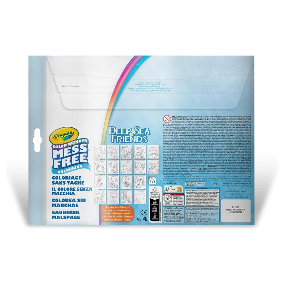 Crayola Color Wonder Coloring Set (Sea Friends)