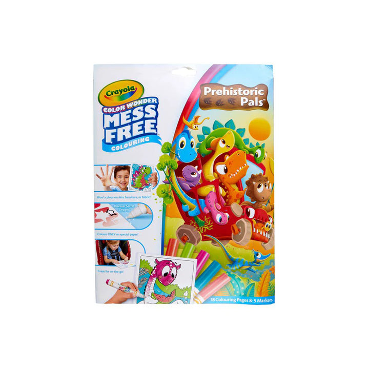 Crayola Color Wonder Mess Free Coloring Prehistoric Pals