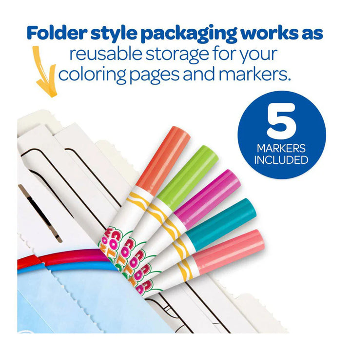 Crayola Color Wonder Mess Free Coloring Prehistoric Pals