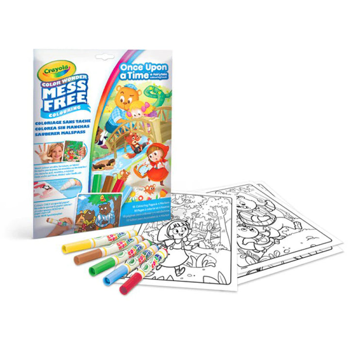 Crayola Wonder Set Once Upon A Time Coloring Book w/ Markers