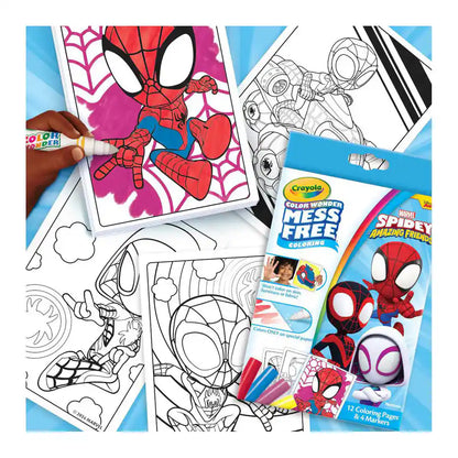 Crayola Color Wonder Mini Box Set Spidey & His Amazing Friends
