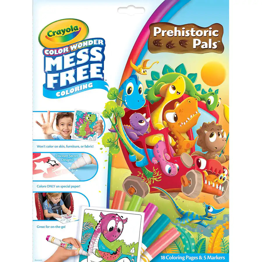 Caryola Color Wonder Coloring Set Prehistoric Pals