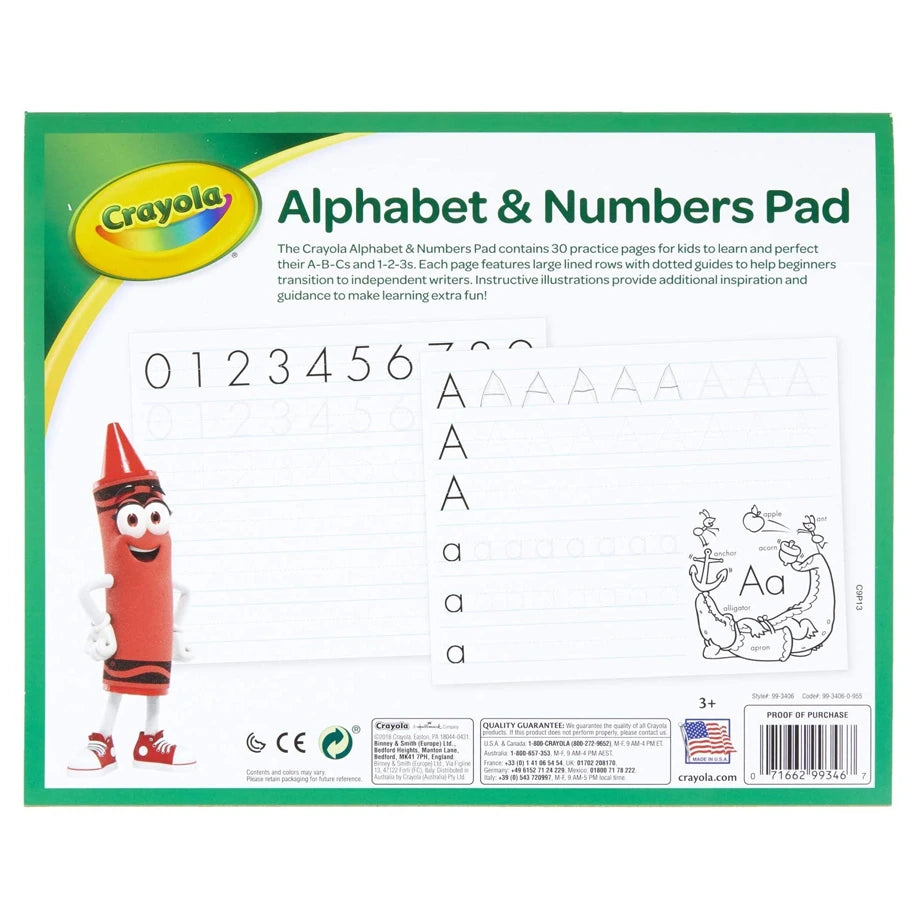 Crayola Beginning ABC Tablet