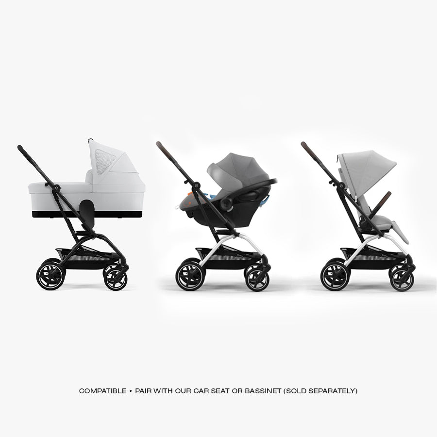 Cybex Eezy S Twist+2 Stroller (Light Grey)