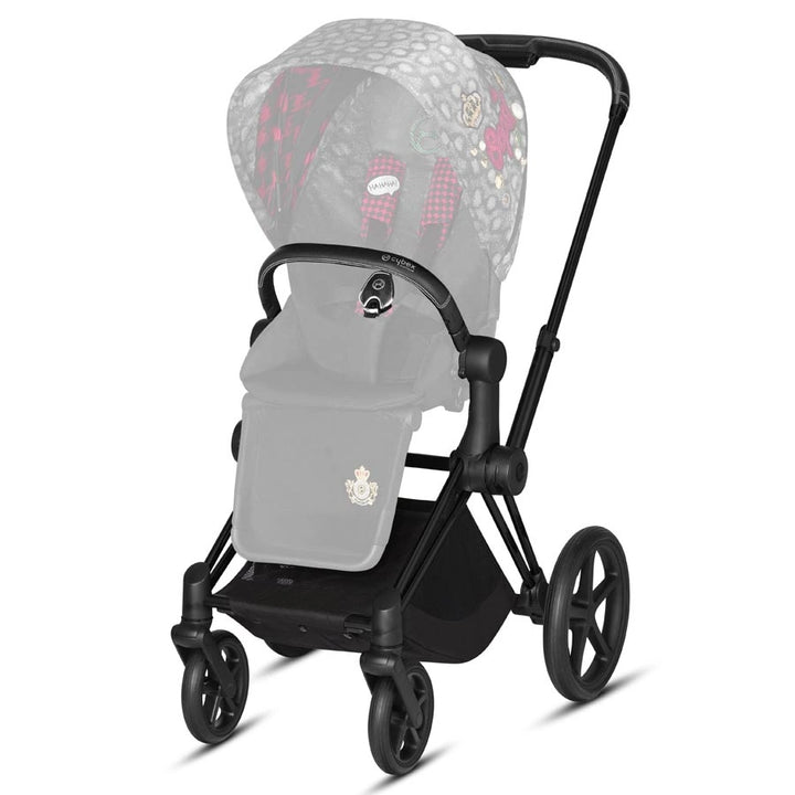 Cybex - Priam Frame & Seat Hardpart All Terrain (Matt Black)