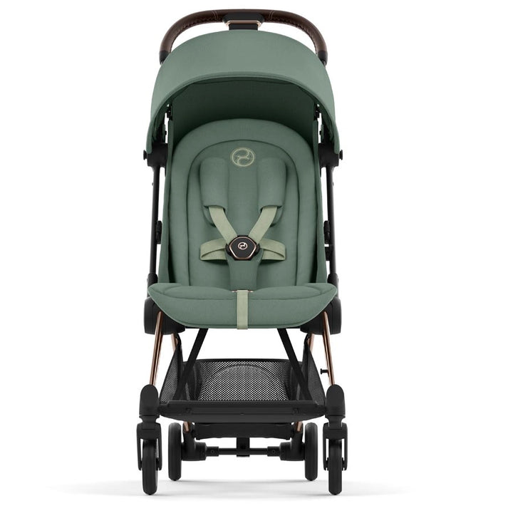 Cybex - Coya Ultra-Compact Stroller (Rosegold/Leaf Green)