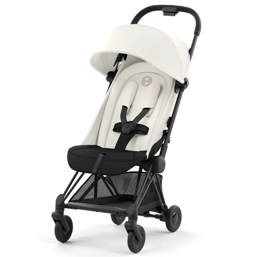 Cybex - Coya Ultra-Compact Stroller (Matt Black/Off White)