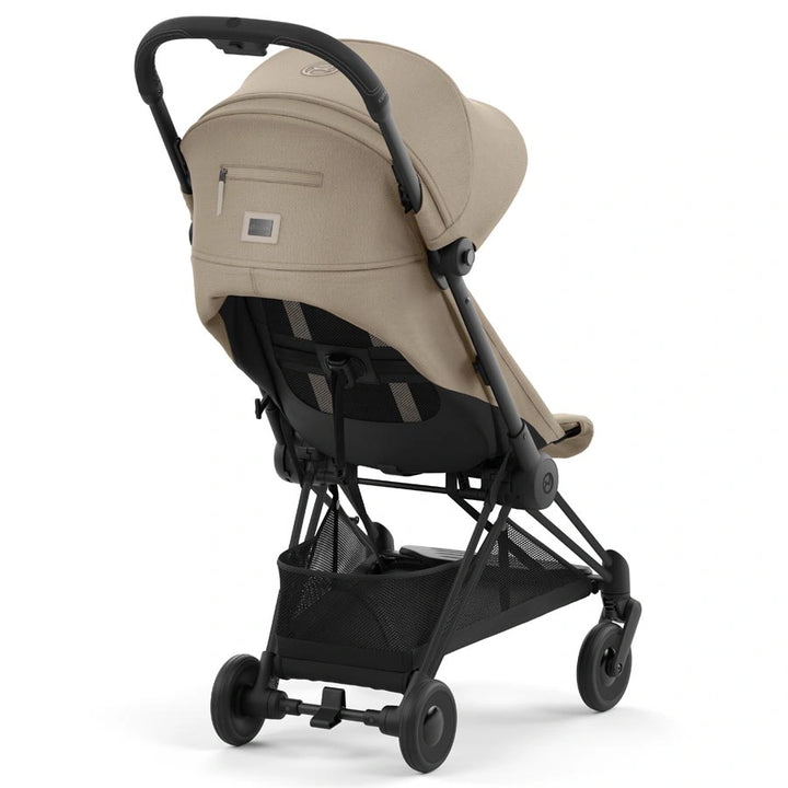 Cybex - Coya Ultra-Compact Stroller (Matt Black/Cozy Beige)