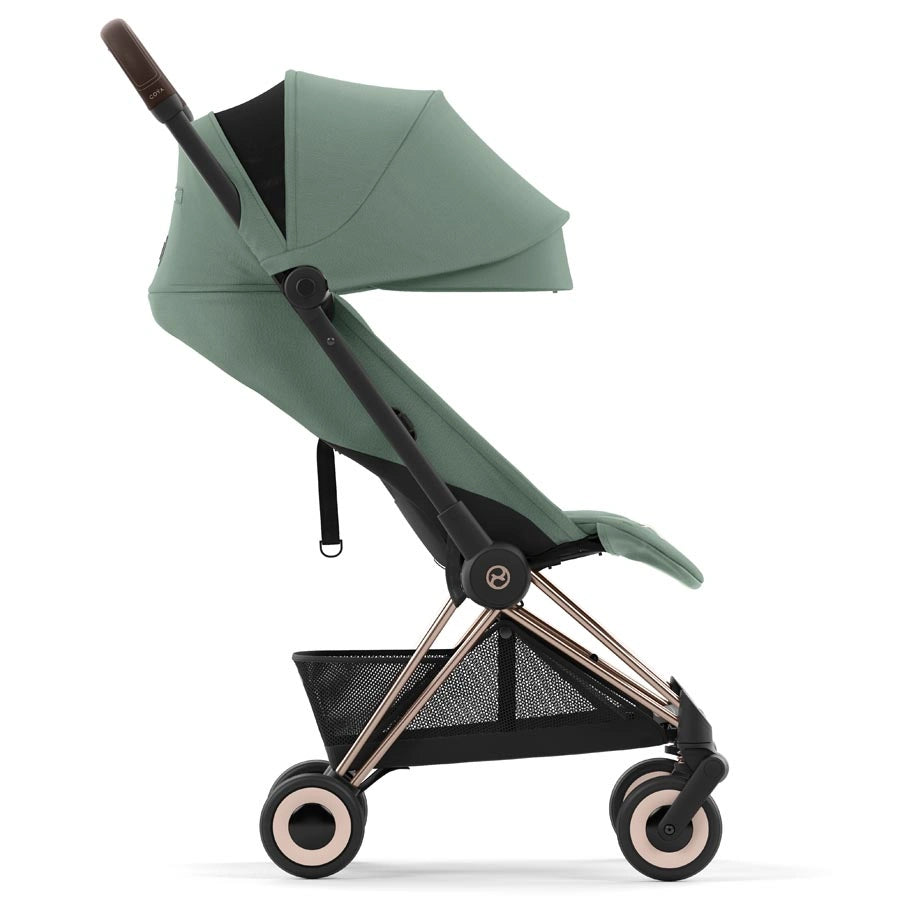 Cybex - Coya Ultra-Compact Stroller (Rosegold/Leaf Green) Cybex - Coya Ultra-Compact Stroller (Rosegold/Leaf Green)