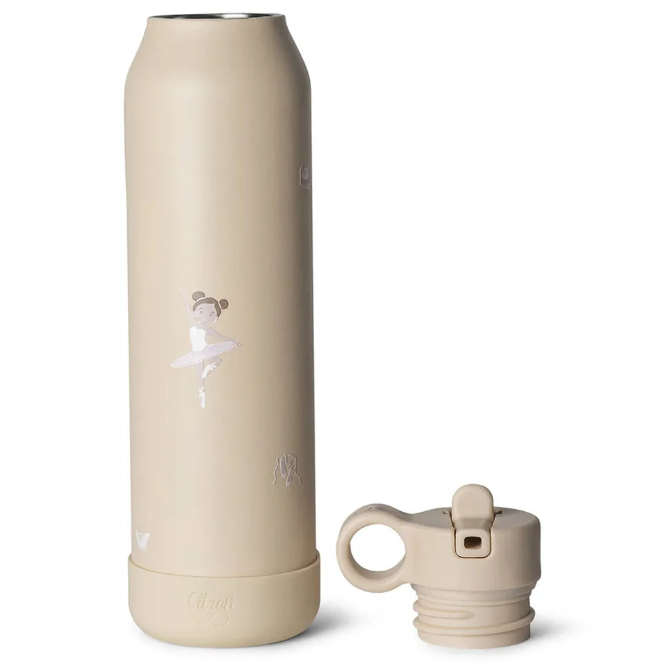 Citron Stainless Steel Water Bottle 500ml Ballerina