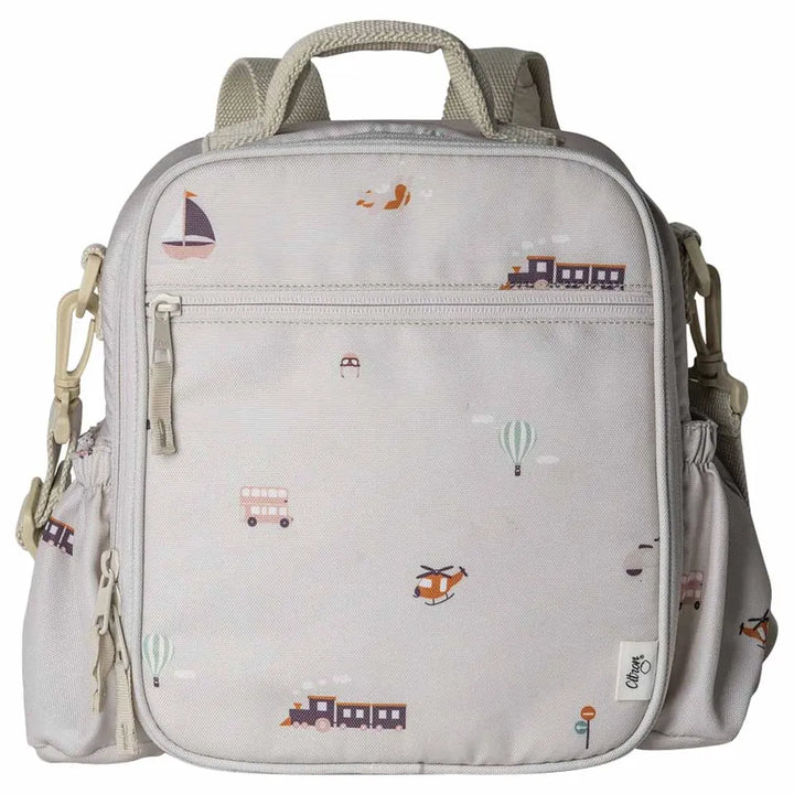 Citron Insulated Lunchbag Backpack Vehicles
