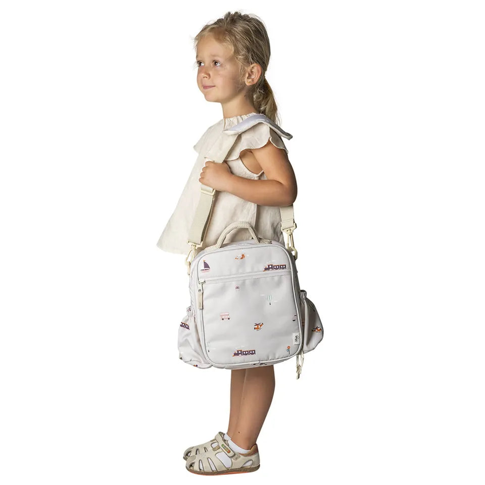 Citron Insulated Lunchbag Backpack Vehicles